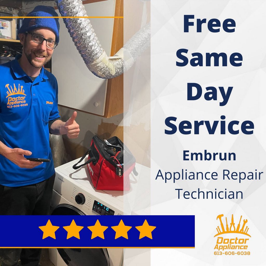 5 Star Appliance Repair Work Specialist in Gatineau
