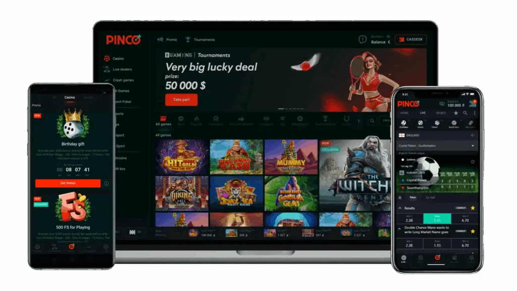 pinco casino online